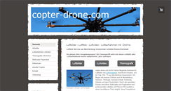 Desktop Screenshot of copter-drone.com
